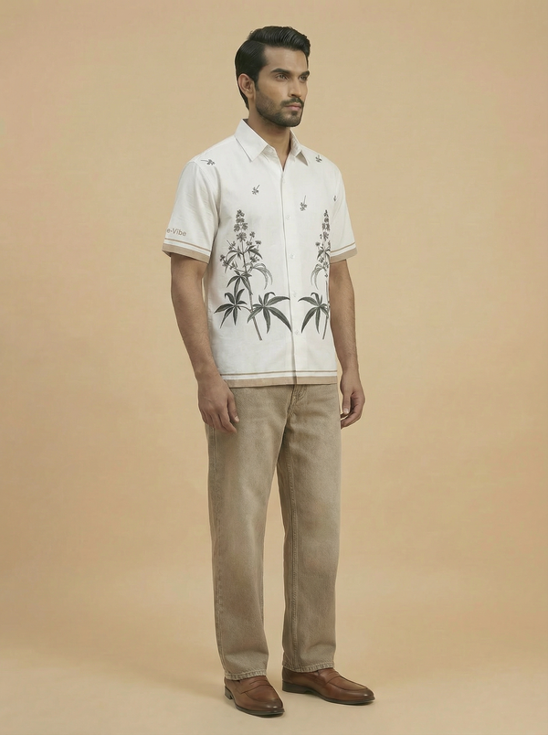 Vintage Herbarium Shirt - Image 1