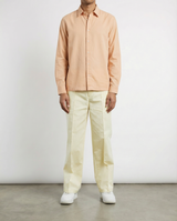 Twill (Off-White Cotton Formal Trousers)